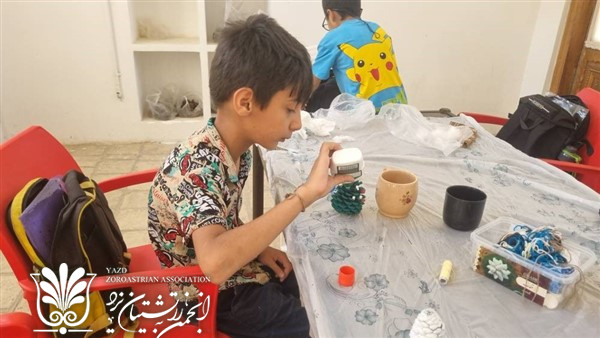 گزارش هفته چهارم «باشگاه مهارت و خلاقیت» در یزد