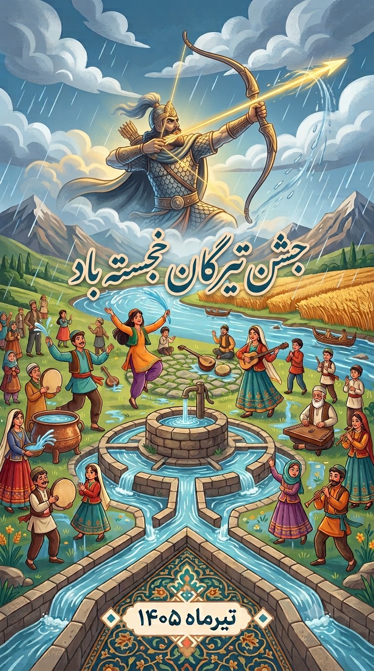 پیام شادباش انجمن زرتشتیان تهران به مناسبت جشن تیرگان