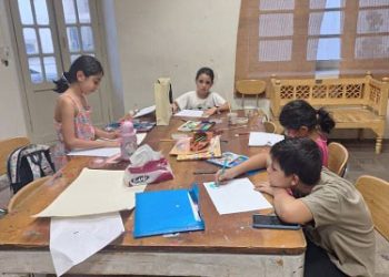 گزارش برگزاری کارگاه کلاژ و نقاشی