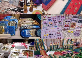 نمایشگاه فروش کارهای دستی سازمان زنان زرتشتی